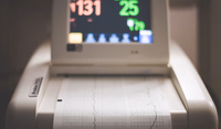 Heart rate monitor screen