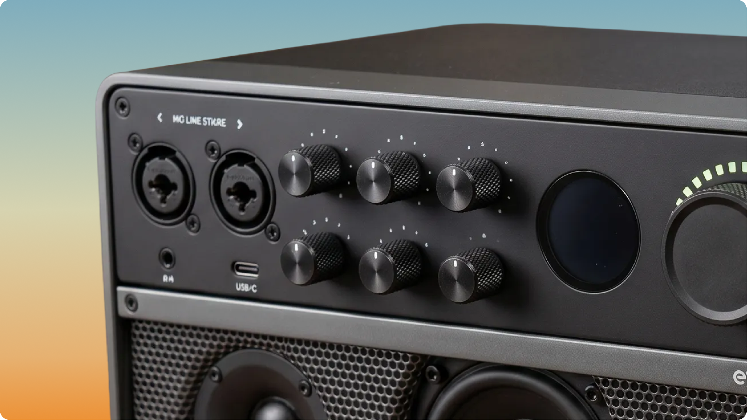 Amplifier and speakers for amp-based audio setups