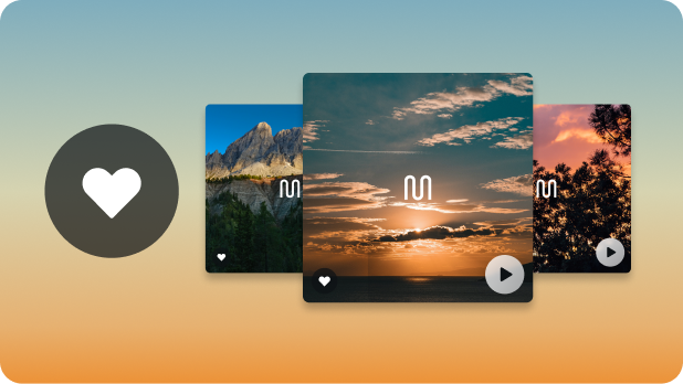 Saving favourite playlists in the Myndstream app