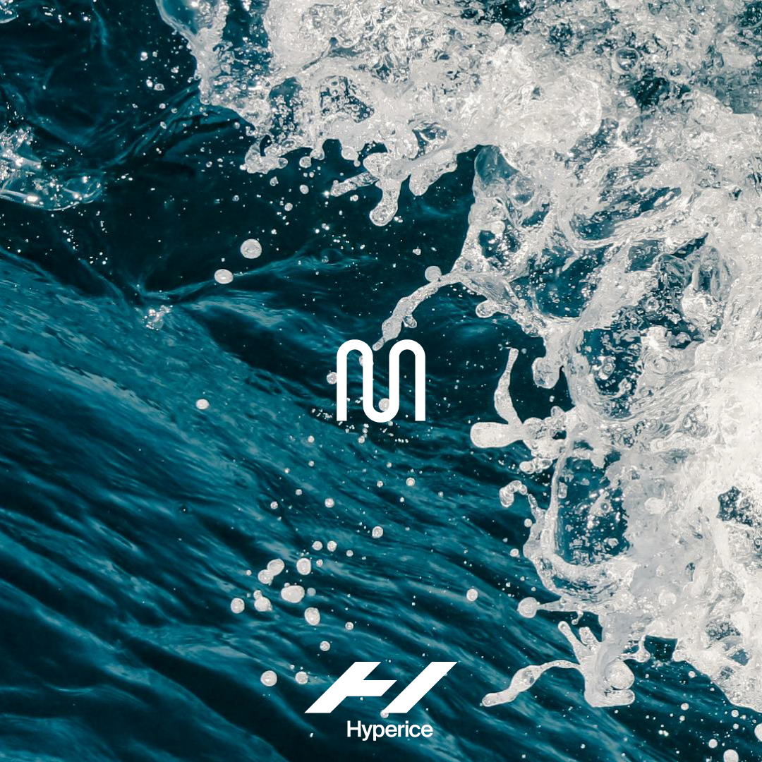 Revive playlist artwork for Hyperice, sea spray on dark water